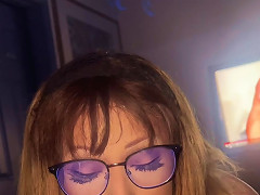 Beautiful Young Tranny Girl With Glasses Jssemontz Convinces Her Ex Boyfriend To Cheat With A Deepthroat Blowjob